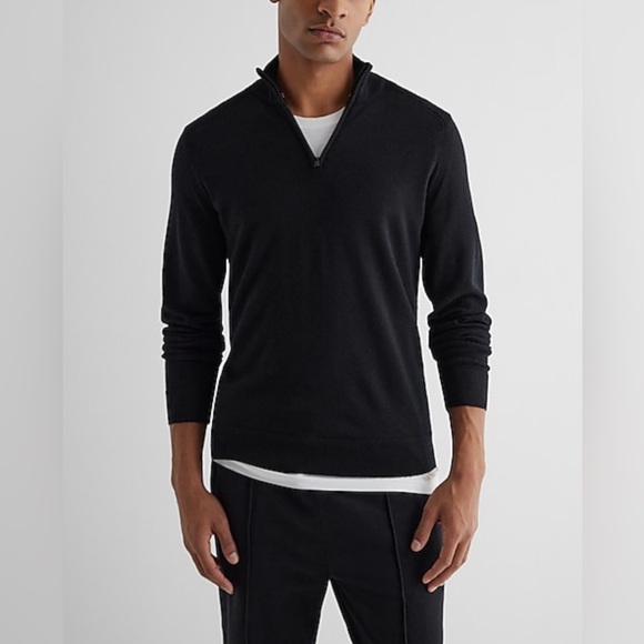 Express | Merino Wool Sweater | Mens | Large | Black - Picture 1 of 3